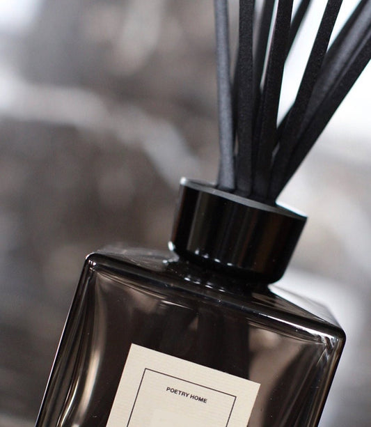 Reed Diffuser in Glass Bottle Home Fragrance Woody Leather - Lviv Orchestra