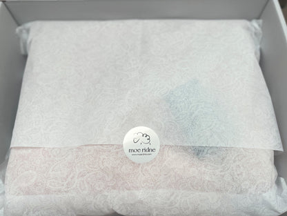 Ocean Blue Cashmere and Merino wool Throw